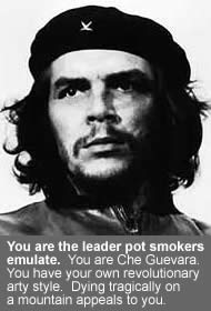 Which Famous Leader Are You Results: Che