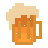 Animated gif - A fizzing beer