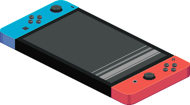 A Nintendo Switch in the formfactor of an Iphone 4
