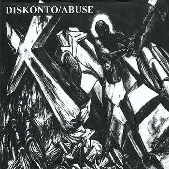 Split LP cover - Abuse / Diskonto