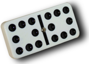 A domino brick