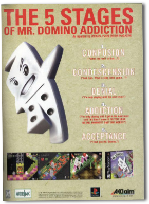 A japanese ad for Mr. Domino