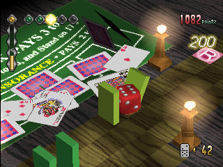Screenshot from the Casino stage